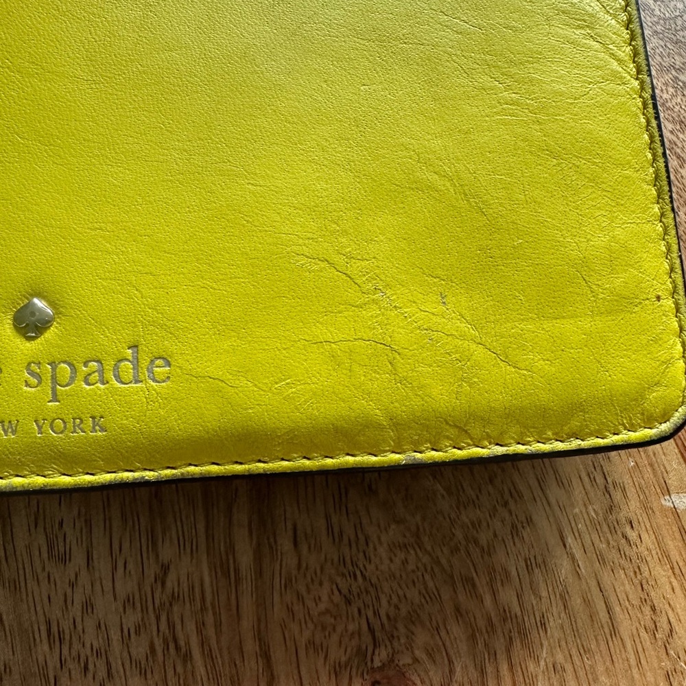 kate spade New York Lemon Leather Wallet - Picture 2 of 7
